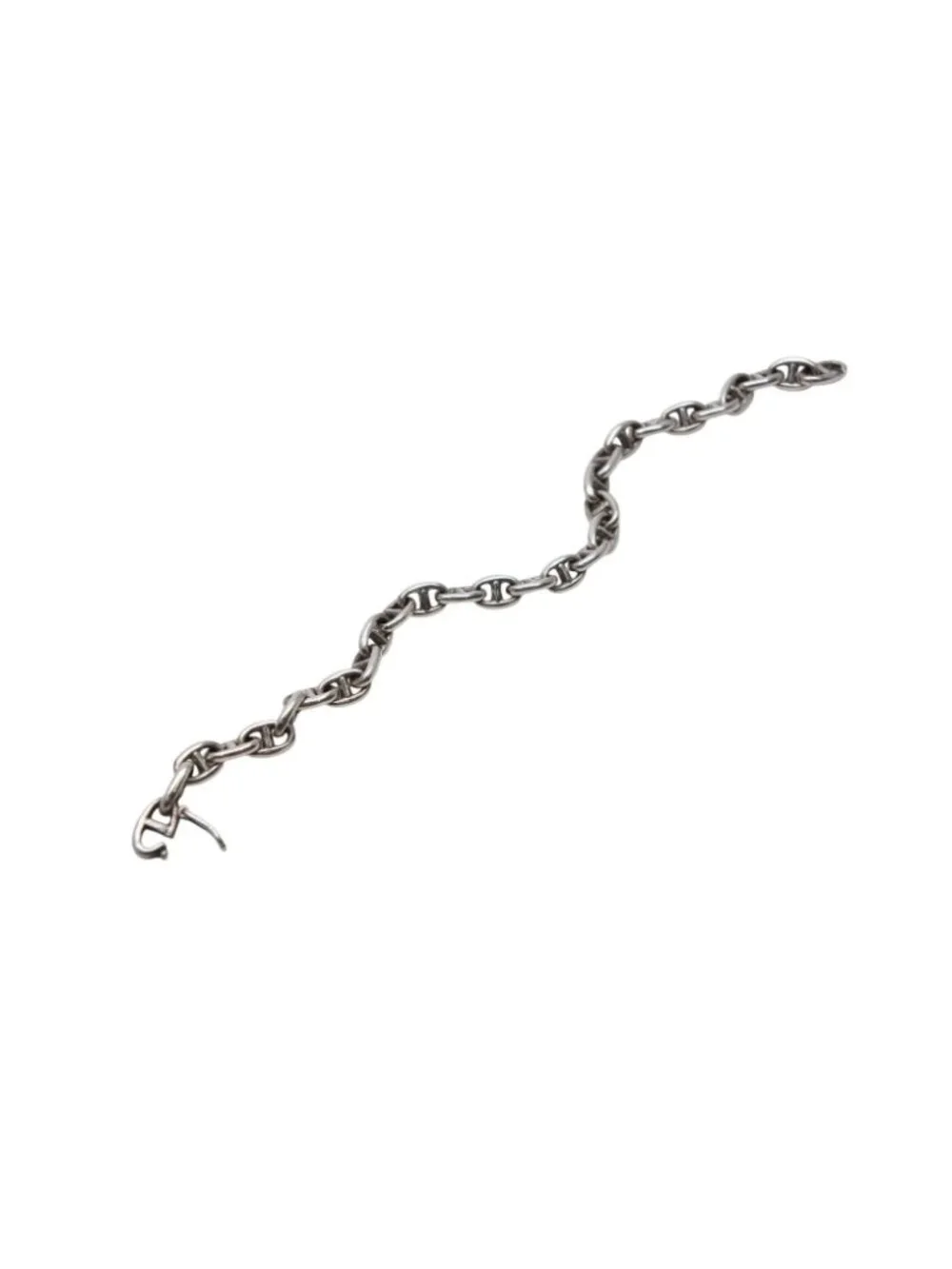 Hermes Vintage Chaine D'ancre TPM Bracelet 29 Links 925 Sterling Silver